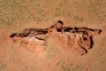 Aerial view of a sinkhole - South Africa