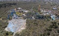 Aerial view of six flags mexico