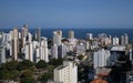 Aerial view Skyline with buildings in Salvador Bahia Brazil Royalty Free Stock Photo