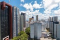 Aerial view Skyline with buildings in Salvador Bahia Brazil Royalty Free Stock Photo