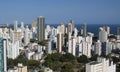 Aerial view Skyline with buildings in Salvador Bahia Brazil Royalty Free Stock Photo