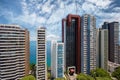 Aerial view Skyline with buildings in Salvador Bahia Brazil Royalty Free Stock Photo