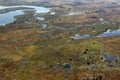 Aerial view - Okavango Delta - Botswana - Africa Royalty Free Stock Photo