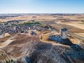 Aerial view of Mota del MarquÃÂ©s in Spain