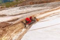 snowplow of Switzerland Aerial view