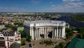 Aerial view of Sofia Square and Mykhailivska Square