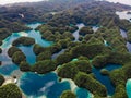 Aerial View - Sohoton Cove, Siargao - The Philippines Royalty Free Stock Photo