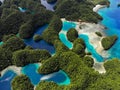 Aerial View - Sohoton Cove, Siargao - The Philippines Royalty Free Stock Photo