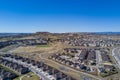 Aerial view of some building in Cast Rock area Royalty Free Stock Photo