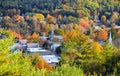 South Royalton, Vermont in autumn time