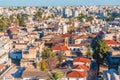 Aerial view of southern part of Nicosia. Cyprus