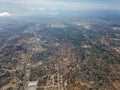 Aerial view of Spain landscape