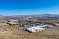 Aerial view of Spanish Springs north of Sparks, Nevada.