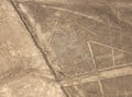 Spider Geoglyph, Nazca Lines, Peru Royalty Free Stock Photo