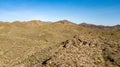 Aerial View Of Spur Cross Ranch Regional Park Near Cave Creek, Arizona Royalty Free Stock Photo