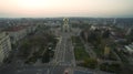 Aerial view of St. Alexander Nevsky Cathedral, Sofia, Bulgaria Royalty Free Stock Photo