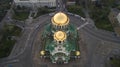 Aerial view of St. Alexander Nevsky Cathedral, Sofia, Bulgaria Royalty Free Stock Photo