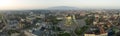 Aerial view of St. Alexander Nevsky Cathedral, Sofia, Bulgaria