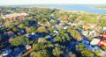 Aerial view of St Augustine skyline, Florida Royalty Free Stock Photo