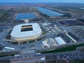 Aerial view of stadium Rostov Arena