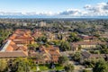 Aerial view of Stanford University Campus - Palo Alto, California, USA Royalty Free Stock Photo