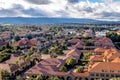 Aerial view of Stanford University Campus - Palo Alto, California, USA Royalty Free Stock Photo
