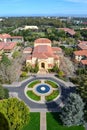 Aerial View of Stanford University