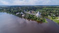 Staraya Ladoga fortress and the Volkhov River