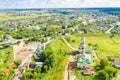 Aerial view of the Cathedral of Boris and Gleb