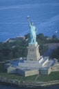 Aerial view of the Statue of Liberty , New York City, New York Royalty Free Stock Photo