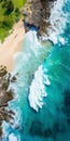 Aerial Oasis Photography: Stunning Beach Views In 8k Hdr