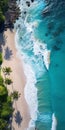 Aerial Oasis Photography: Stunning Beach Views In 8k Hdr