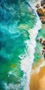 Aerial Oasis Photography: Stunning Beach Views In 8k Hdr