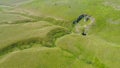 Aerial view of the subterranean river, Ponor, Stara planina mountain, Serbia Royalty Free Stock Photo