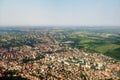 Aerial View of Suburban Houses, Suburb Housing Development Royalty Free Stock Photo