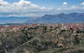 Aerial view of Sucre, Bolivia Royalty Free Stock Photo