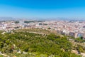 Aerial view of surburb Alicante in Spain