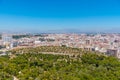 Aerial view of surburb Alicante in Spain