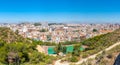 Aerial view of surburb Alicante in Spain