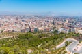 Aerial view of surburb Alicante in Spain