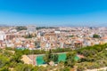 Aerial view of surburb Alicante in Spain