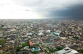 Aerial View of surburb in Bariga Lagos