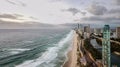 Aerial view of Gold Coast City Royalty Free Stock Photo
