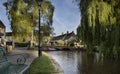 Bourton-on-the-water, a vilage in the Cotswolds Royalty Free Stock Photo
