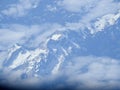 Aerial view of the Swiss Alps