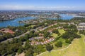 Aerial view of the Sydney suburb of huntleys cove