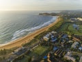 Aerial view of Sydneys Northern Beaches