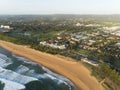 Aerial view of Sydneys Northern Beaches