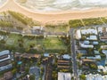 Aerial view of Sydneys Northern Beaches