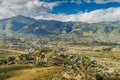 Aerial view of Tafi del Valle, Argenti